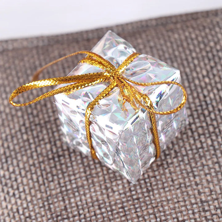Mini Foam Gift Boxes – Colorful Christmas Tree Hanging Ornaments for Home & Party Decor